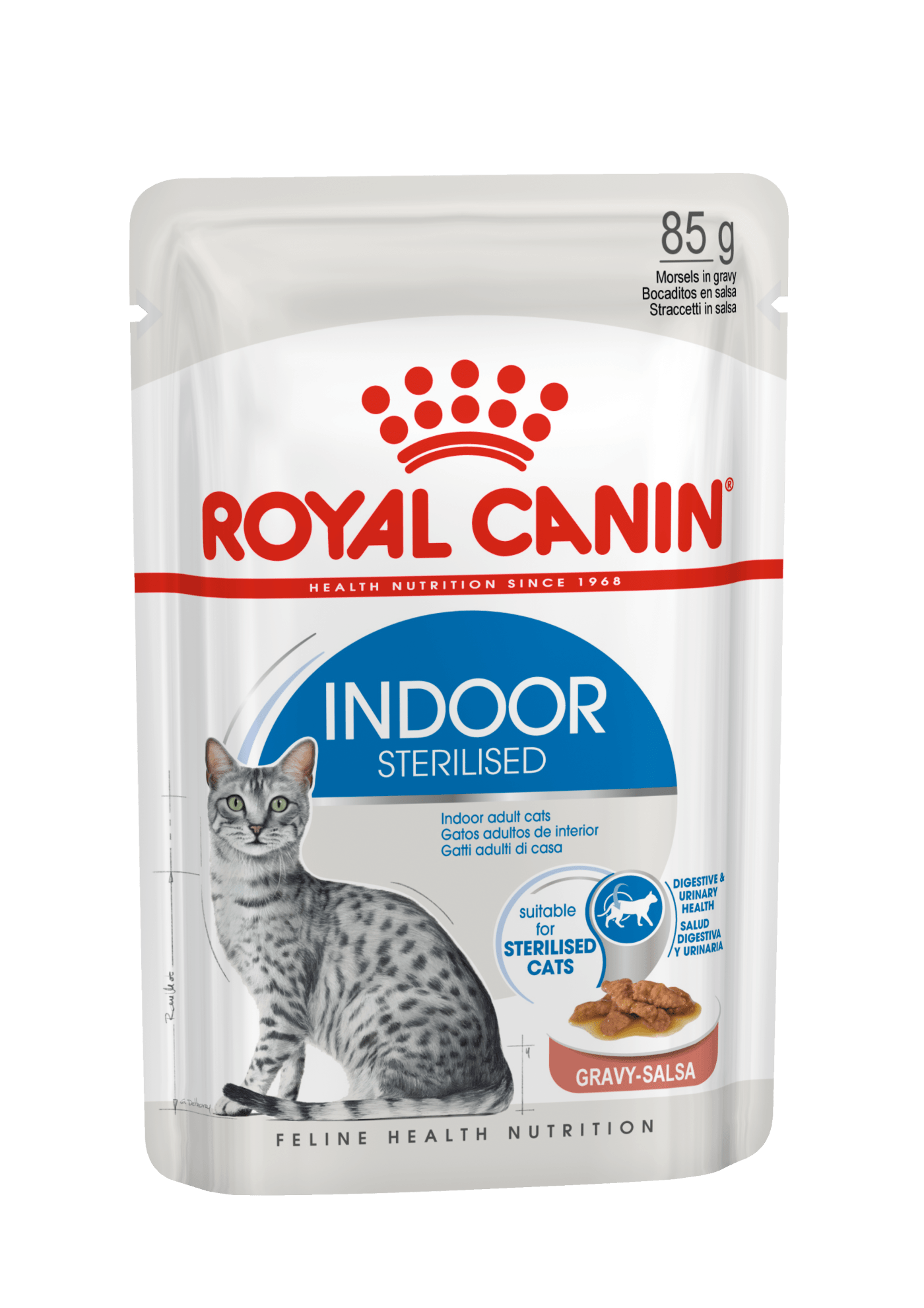 Royal Canin Indoor Sterilised in Gravy 85g - PetWorld