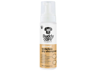 Buddycare 200ml Oatmeal Waterless Shampoo