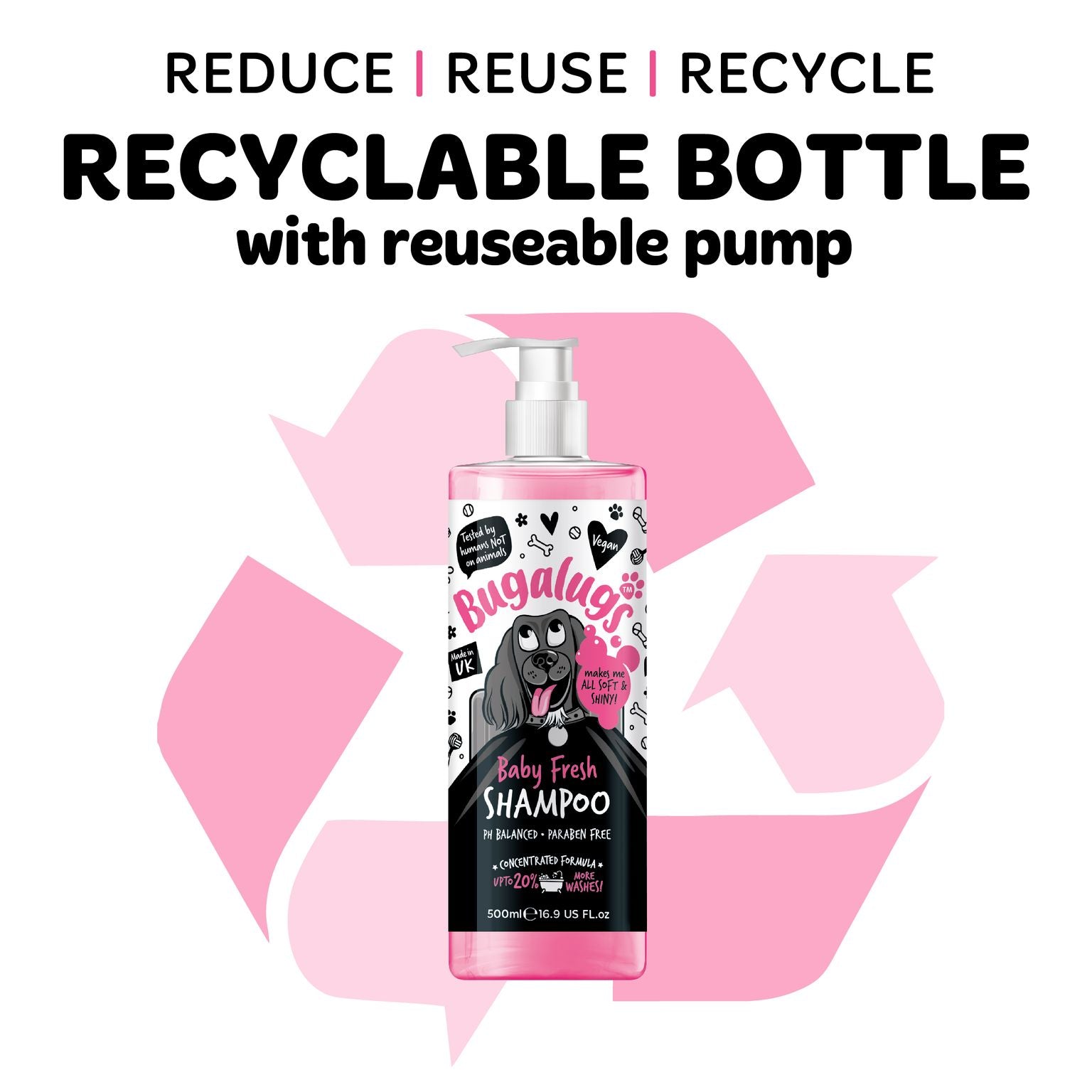 Bugalugs Baby Fresh  Dog Shampoo - PetWorld