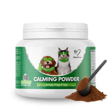 NutriPaw Calming Food Topper for Dogs and Cats, 100 Scoops