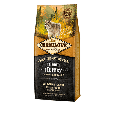 carnilove salmon turkey large breed adult dogs