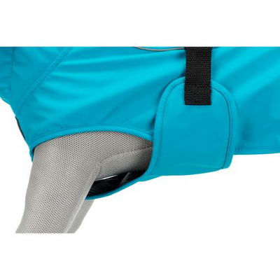 Trixie Waterproof Vimy Turquoise Raincoat for Dogs 25cm