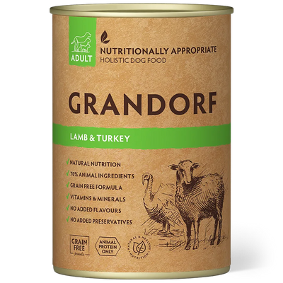 Grandorf Adult Lamb and Turkey 400g
