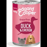 Edgard & Cooper Puppy Wet Food – Duck Chicken & Banana 400g