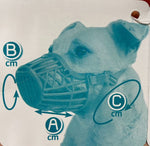 ferplast muzzle diagram