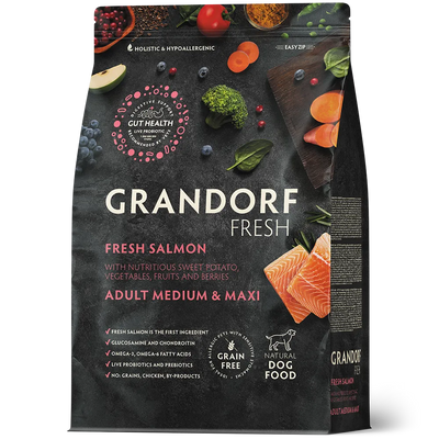 Grandorf Grain Free Salmon For Medium and Maxi Breeds