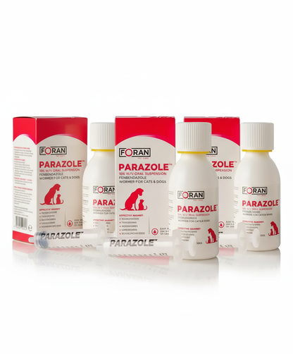 Parazole wormer for cat & dog 100ml
