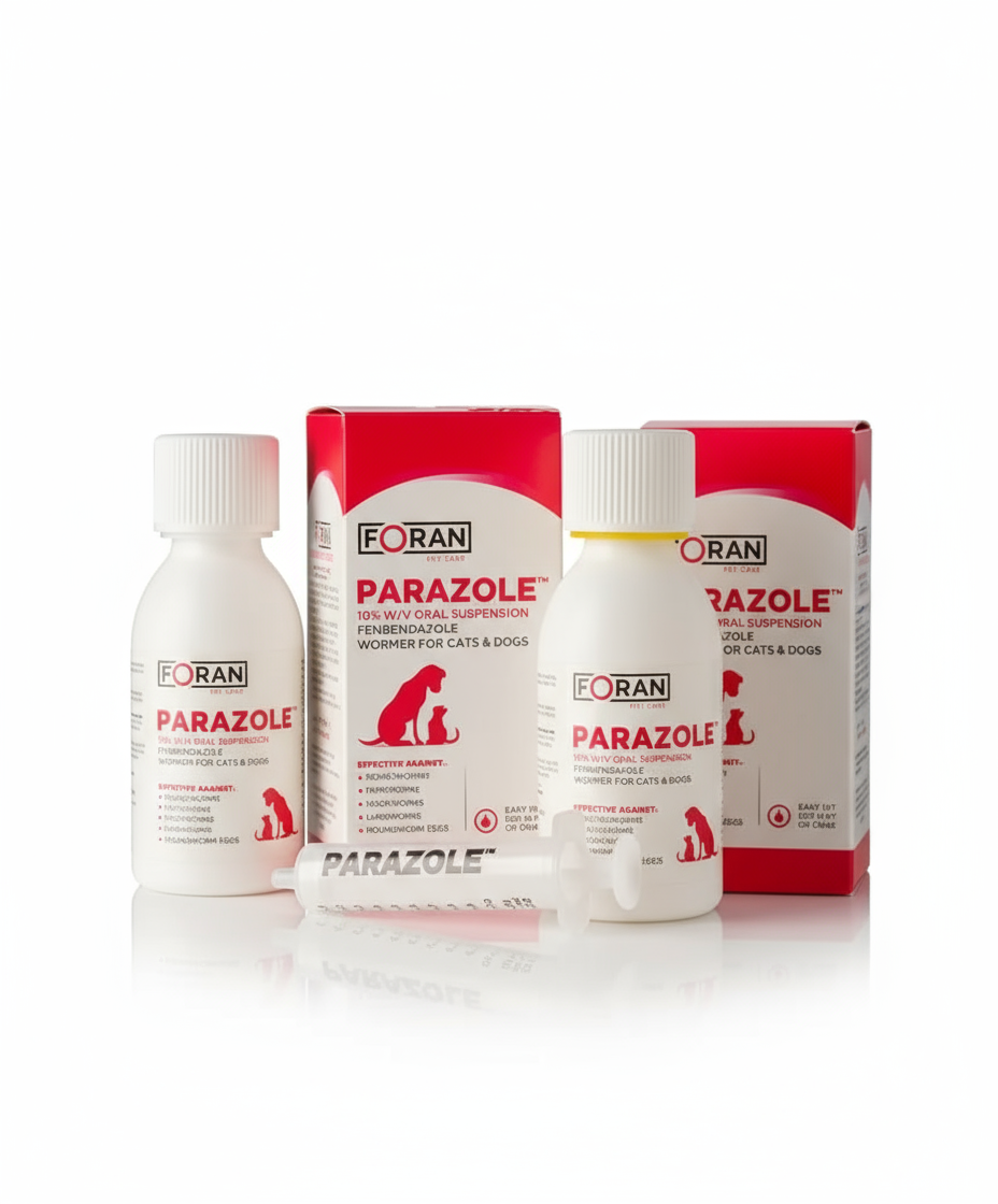 Parazole wormer for cat & dog 100ml