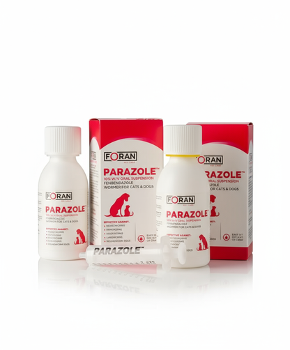 Parazole wormer for cat & dog 100ml