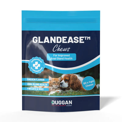 Glandease Soft Chews for Anal Gland Health for Dogs and Cats