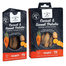 go native 150g super dental carrot dog treats