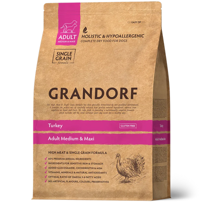 Grandorf Turkey For Medium and Large Breed Dogs