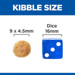 Chicken-flavoured cat food supporting lean muscle, kidney function, and skin condition