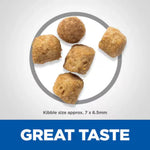 Chicken-flavoured light cat food supporting satiety and lean muscle maintenance