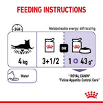 Royal Canin Appetite Control Wet Cat Food pouch for adult cats