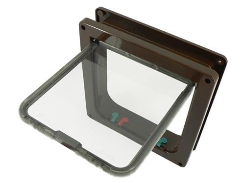 Cat Mate Large Cat Flap - Brown