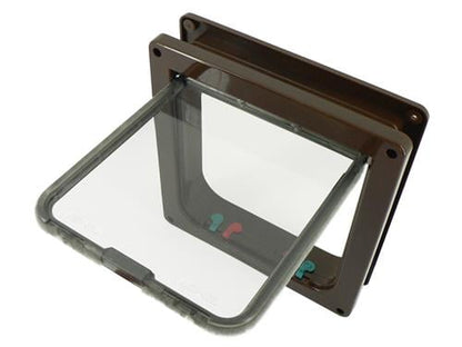 Cat Mate Large Cat Flap - Brown