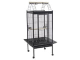 Astro Open Top Parrot Cage/Stand Grey 156cm