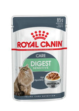 Royal Canin Digest Sensitive Wet Cat Food in Gravy 85g Pouch