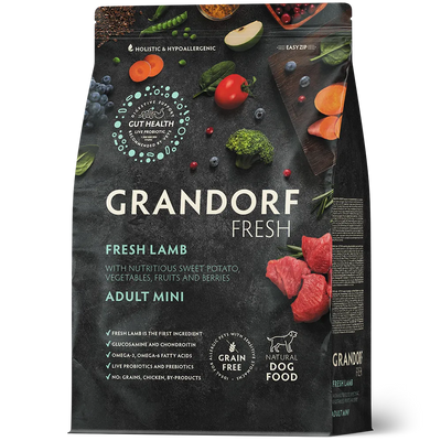 Grandorf Adult Grain Free Lamb For Small Breeds