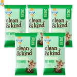 Eco-friendly grooming wipes