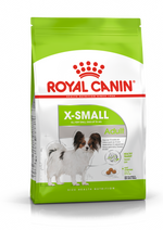 Royal Canin X-Small Adult dry dog food 1.5kg bag, front of pack