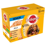 Pedigree Senior Wet Food in Jelly Mixed Selection 12 x 100g