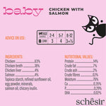 Schesir Baby Chicken/Salmon 70g