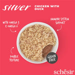 Schesir Sliver M&S Chicken/Duck 70g
