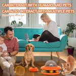 PawGuard T02B treat dispensing toy play modes