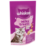 Whiskas Milky Treats kitten treats 2 to 12 months 50g pouch, front of pack