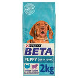 Beta Puppy Dry Dog Food – Turkey & Lamb 2kg
