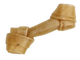 4" Rawhide Knotted Bone