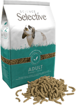 Science Selective Adult Rabbit Food bag with high fibre nuggets