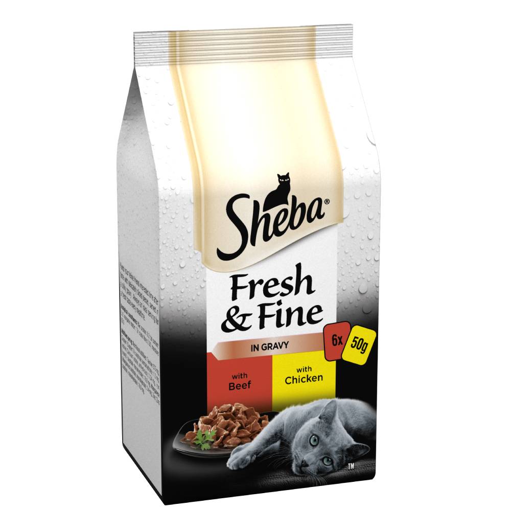 sheba fresh and fine beef and chicken