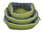 Snuggle Touch Reversible Dog Bed – Green - Valuepet.ie