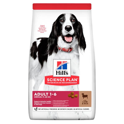 HILL'S SCIENCE PLAN Medium Adult Dog Food with Lamb & Rice