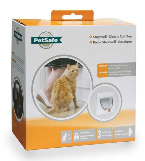 PETSAFE STAYWELL CLASSIC CAT FLAP WHITE