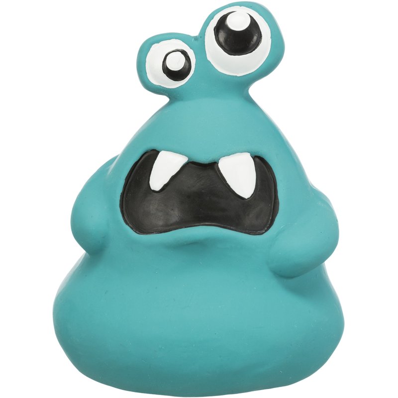 trixie monster latex dog toy