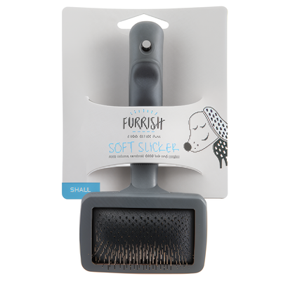 Furrish Soft Slicker Brush - Valuepet.ie