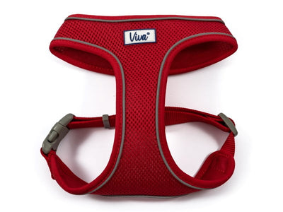 viva Simply Comfortable Comfortable Dog Harness, red