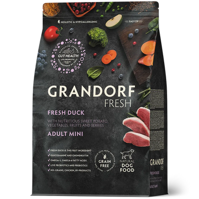 Grandorf Grain Free Duck For Small Breeds