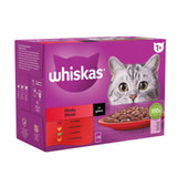 Whiskas Pouch Meat Selection in Gravy 12 x 85g
