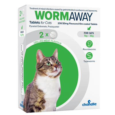 Wormaway Plus for cats - PetWorld